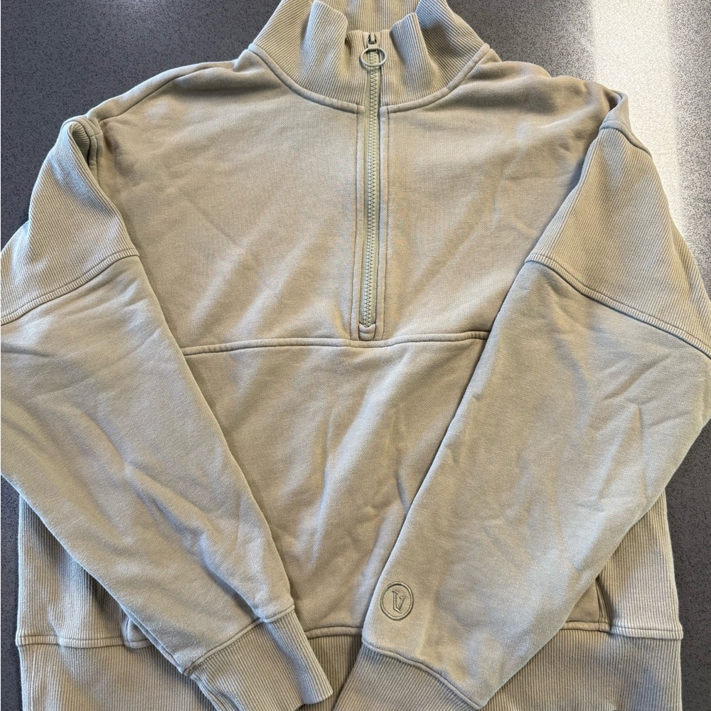 Vuori Sedona Rib Half Zip Sweatshirt